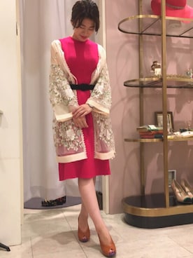 yuka tsuchiyaさん（レディース・153cm）の夏コーディネート