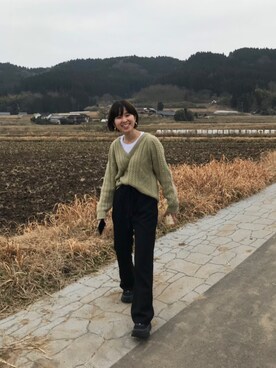 hikaruさん（レディース・158cm）の秋コーディネート