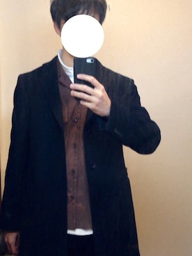 「Dr. Martens（ドクターマーチン）のDr.Martens / ドクターマーチン 1461 3EYE GIBSON SHOE 3ホール ギブソン シューズ ブーツ（ブーツ）」を使った、かずやさん（メンズ・178cm）の冬コーディネート