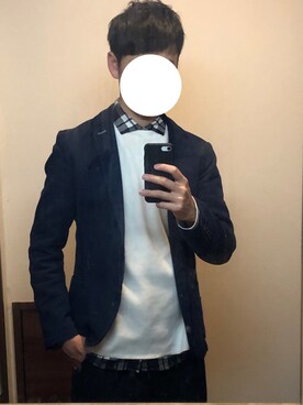 「Dr. Martens（ドクターマーチン）のDr.Martens / ドクターマーチン 1461 3EYE GIBSON SHOE 3ホール ギブソン シューズ ブーツ（ブーツ）」を使った、かずやさん（メンズ・178cm）の冬コーディネート