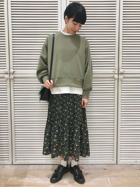 YUU   LOWRYS FARMルクアさん（レディース・164cm）の冬コーディネート