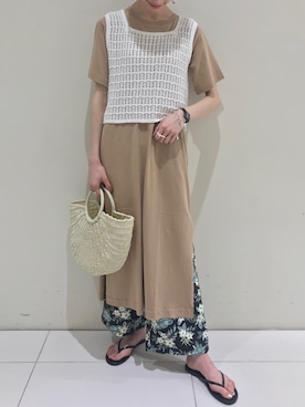 YUU LOWRYS FARMルクアさん(レディース・164cm)の夏コーディネート