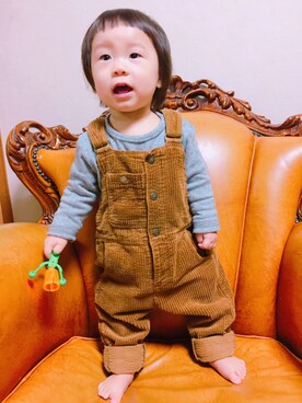 Kantaさん（キッズ・70cm）の春コーディネート