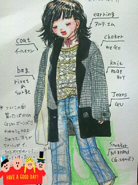 しぃ。さんのコーディネート