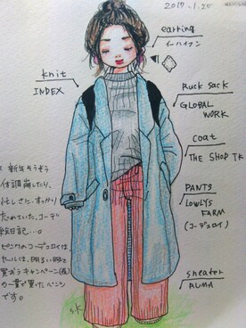 しぃ。さんのコーディネート