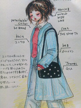 しぃ。さんのコーディネート