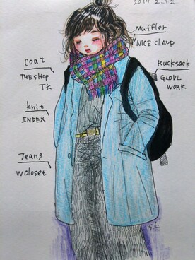 しぃ。さんのコーディネート