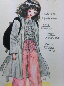 しぃ。さんのコーディネート