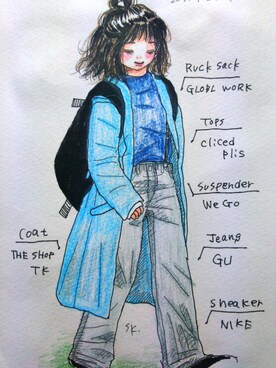 しぃ。さんのコーディネート