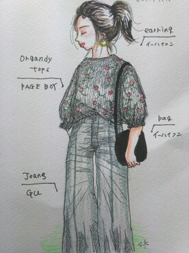 しぃ。さんのコーディネート