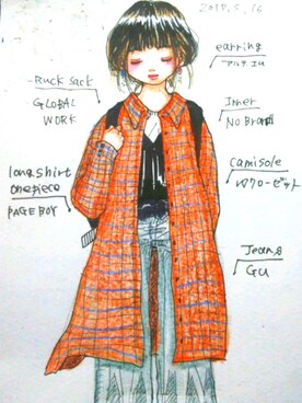 しぃ。さんのコーディネート