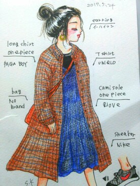 しぃ。さんのコーディネート