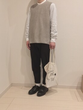 「アイテム（スキンケア）」を使った、reeeeoさん（メンズ・168cm）の春コーディネート