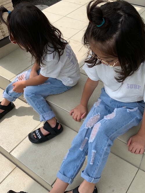 feel kids|tom使用「adidas(アディレッタ スポーツサンダル キッズ