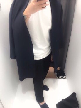 「おでかけ」｜「アイテム（その他アウター）」を使った、kensukeさん（メンズ・170cm）の秋コーディネート