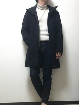 「417 EDIFICE（フォーワンセブンエディフィス）のアイテム（その他アウター）」を使った、kensukeさん（メンズ・170cm）の春コーディネート