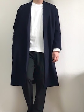 「HARE（ハレ）のアイテム（その他アウター）」を使った、kensukeさん（メンズ・170cm）の春コーディネート