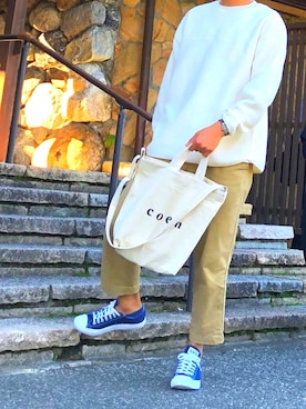 「おかげ横丁」｜koushiroさん（メンズ・178cm）の秋コーディネート