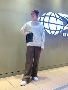 コウノナホさん(レディース・164cm)の冬コーディネート