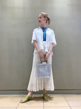 コウノナホさん（レディース・164cm）の春コーディネート