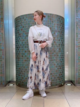 コウノナホさん(レディース・164cm)の春コーディネート