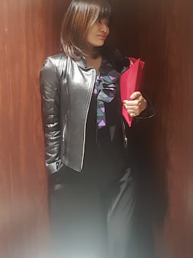 「SELECT.（セレクト）のアイテム（オールインワン・サロペット）」を使った、city-roseさん（レディース・160cm）の春コーディネート