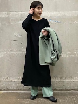 yuさん（レディース・151cm）の冬コーディネート