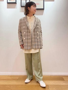 「遊び心のあるJacket Style」｜yuさん（レディース・151cm）の冬コーディネート