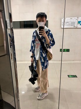 「TYAKASHAのアイテム（ジャケット/アウター）」を使った、lentilさん（メンズ・179cm）の冬コーディネート