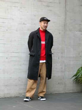 「adidas SB（アディダススケートボーディング）のアイテム」を使った、tado_billさん（メンズ・170cm）の冬コーディネート