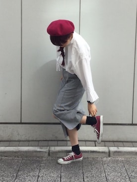 マオさん（レディース・163cm）の秋コーディネート