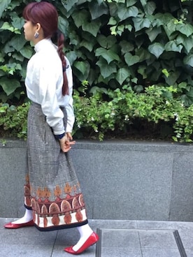 タイツ ストッキングを使った 赤髪 の人気ファッションコーディネート Wear