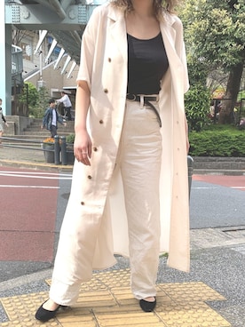 「代官山」｜AYAKAさん（レディース・160cm・30代）の春コーディネート