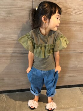３歳女の子 の人気ファッションコーディネート 髪型 ベリーショートヘアー Wear