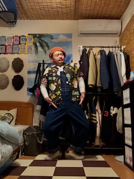 「alohashirt」｜ふじばさん（メンズ・168cm）の春コーディネート