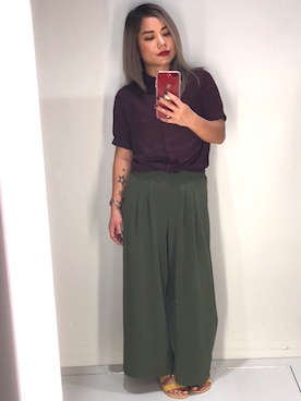 「PRIMARK（プライマーク）のアイテム（トップス）」を使った、Cynister シンの助さん（レディース・147cm）の秋コーディネート