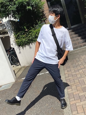 「友達」｜こま [相互]さん（メンズ・170cm）の夏コーディネート