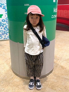  kamomachさん（キッズ・110cm）の春コーディネート