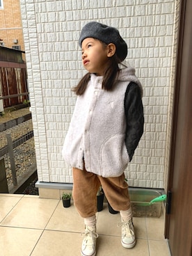  kamomachさん（キッズ・110cm）の冬コーディネート