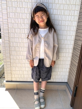  kamomachさん（キッズ・110cm）の春コーディネート