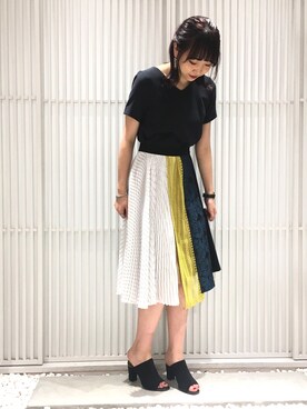UNITED TOKYO（ユナイテッドトウキョウ）の「3Dジルプリーツスカート 