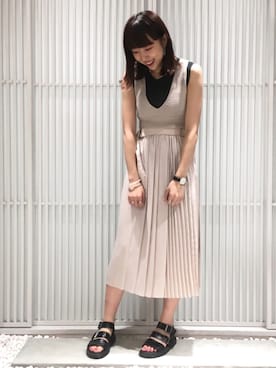 Yuki Kagayaさん(レディース・165cm)の夏コーディネート