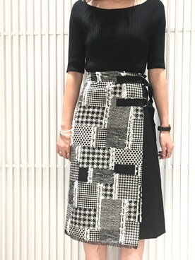 Yuki Kagayaさん（レディース・165cm）の夏コーディネート