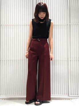 Yuki Kagayaさん(レディース・165cm)の夏コーディネート