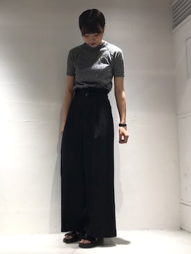 Yuki Kagayaさん（レディース・165cm）の夏コーディネート