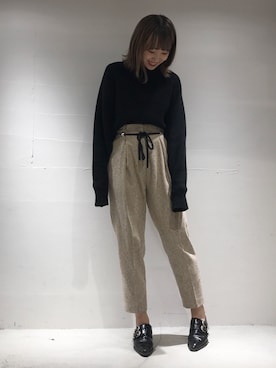 Yuki Kagayaさん（レディース・165cm）の秋コーディネート