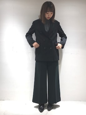 Yuki Kagayaさん（レディース・165cm）の秋コーディネート