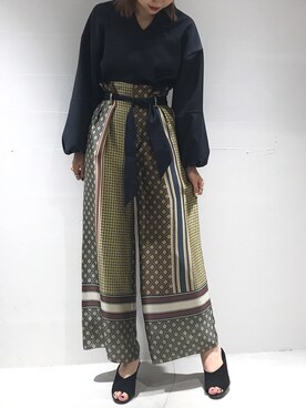 Yuki Kagayaさん（レディース・165cm）の秋コーディネート