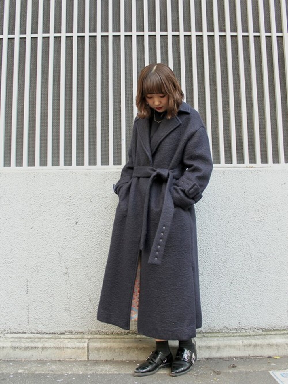 ユナイテッドトウキョウモヘアマキシガウンコートビッグコート