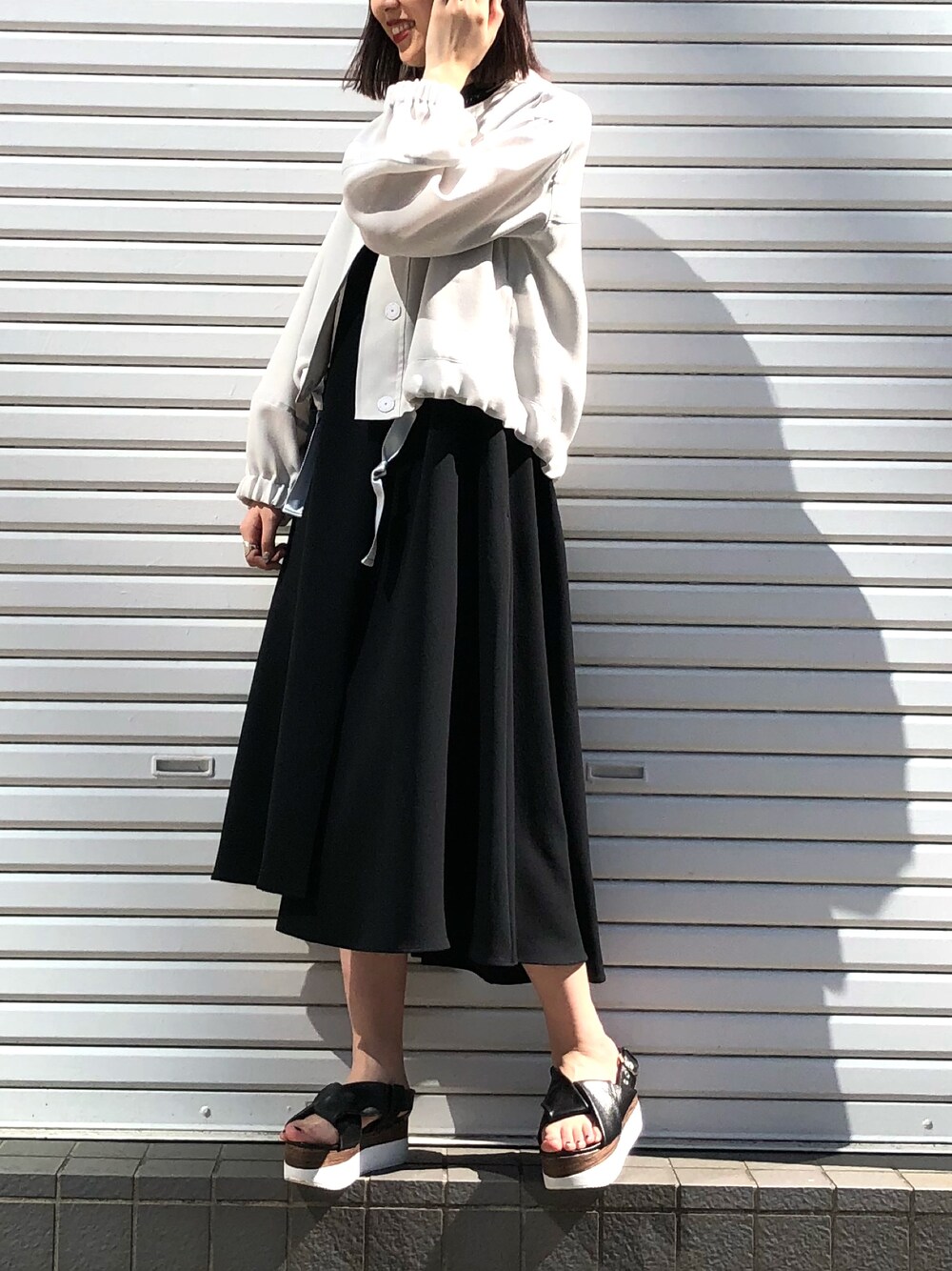 UNITED TOKYO バルーンメッシュブルゾン　ノーカラージャケット　美品 UNITED TOKYO（ユナイテッドトウキョウ）の「バルーンメッシュ